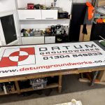 Mesh Banner for Heras Fencing Datum 1 A-Signs and Embroidery