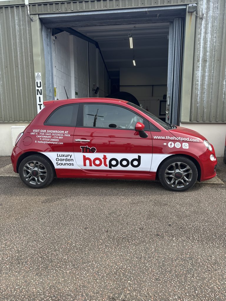 Branding a New Venture: Our Work with The Hot Pod 3 IMG 6602 A-Signs and Embroidery