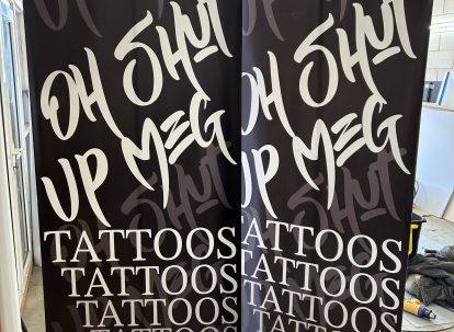 Pull up banners 1 A-Signs and Embroidery